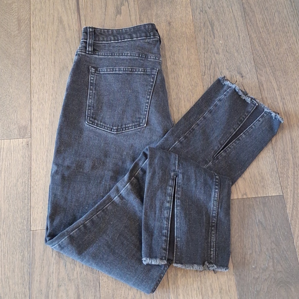 Abercrombie & Fitch Black genes with ankle slit[28]